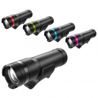 Фонарь передний KELLYS ZOOMER, 270Lm х 3ч, 1x XM-L T6 LED, 4 режима, быстросъёмный