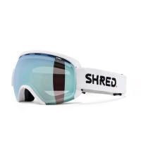 Маска Shred Exemplify Pure White CBL 2.0 Ice/Deep Blue Mirror