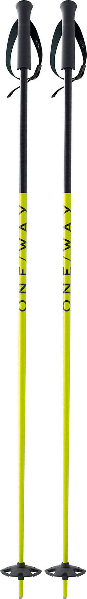 Палки горнолыжные One Way FR 16 Neon Yellow (OZ33421) 