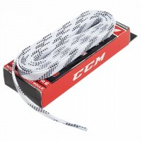 Шнурки CCM Laces Proline Waxed white (2021)