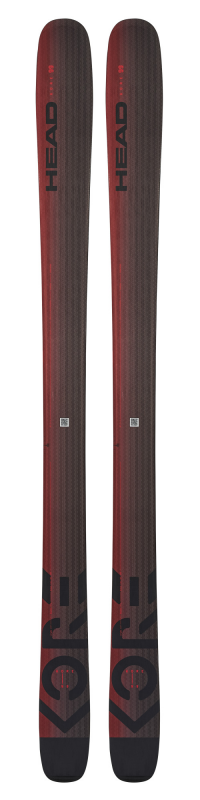Горные лыжи Head Kore 99 без креплений black-red (2023)