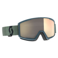 Маска Scott Factor Pro Light Sensitive Goggle soft green/black/light sensitive bronze chrome