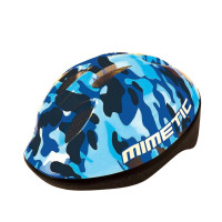 Шлем детский BELLELLI синий камуфляж, размер M