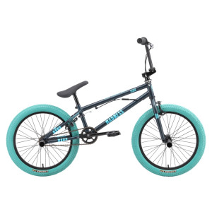 Велосипед Stark Madness BMX 2 20&quot; темно-еловый матовый/голубой (2025) 