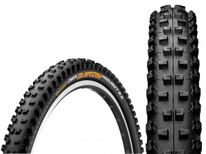 Покрышка Continental Der Baron 2.4 Projekt 27.5 x 2.4 (60-584) чёр./чёр. складная, BlackChili Compound – ProTection Apex – 3/180 TPI E25 TL 