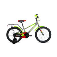 Велосипед Forward Meteor 18 серый/зеленый (2021)