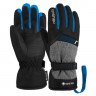 Перчатки горнолыжные Reusch Flash Gore-Tex Junior Black/Black Melange/Brilliant Blue - Перчатки горнолыжные Reusch Flash Gore-Tex Junior Black/Black Melange/Brilliant Blue