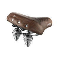 Седло SELLE ROYAL 02-300262 Drifter Plus Комфорт (Relaxed) Unisex 271х246мм 1133гр с большими хромир. пружинами, коричневое Седло SELLE ROYAL 02-300262 Drifter Plus Комфорт (Relaxed) Unisex 271х246мм 1133гр с большими хромир. пружинами, коричневое