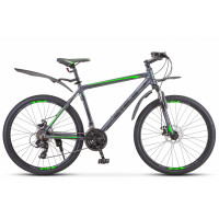 Велосипед Stels Navigator-620 MD 26" V010 (м) антрацитовый рама: 19" (2025)