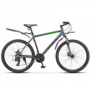 Велосипед Stels Navigator-620 MD 26&quot; V010 (м) антрацитовый рама: 19&quot; (2025) 
