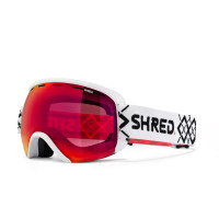 Маска Shred Exemplify Bigshow White - CBL Blast Mirror (VLT 20%)