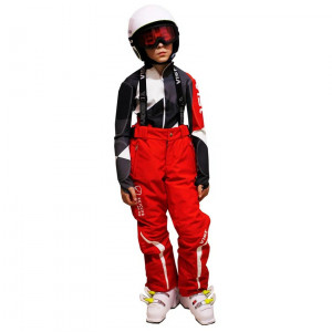 Штаны-самосбросы Vist Jason S15J036 Ins. Ski Pants Junior Full Zip red-white-red 2A002A 