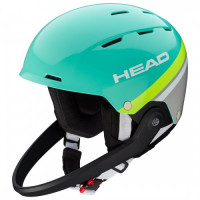 Шлем Head Team SL + Chinguard turquoise/grey (2018)