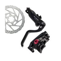 Торм. набор гидр. CLARKS 3-621 диск. пара перед+зад. M3 (минерал. масло, ротор 180+160мм+рычагFlip Flop с регулир, VX852,доп. оливки) легкий 224г черн