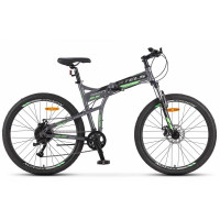 Велосипед Stels Pilot 950 MD 26" Z010 антрацитовый рама: 17.5" (2024)
