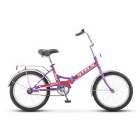 Велосипед Stels Pilot-410 20" Z010 фиолетовый рама: 13.5" (2017)