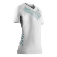 Футболка женская X-Bionic Twyce Run Shirt SS WMN white/clearwater W031