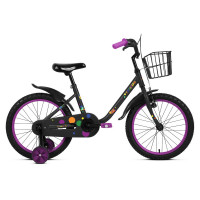 Велосипед Forward Barrio 16 черный (2023)