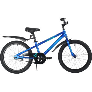 Велосипед Novatrack Juster 20&quot; синий рама: 12&quot; (2023) 
