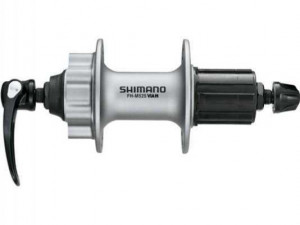 Втулка задняя Shimano Deore, M525A, 36 отверстий, 8/9/10 скоростей, QR, 6-болтов 