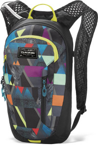 Велорюкзак Dakine Womens Shuttle 6L Geo (серый с ярким геометрическим принтом)