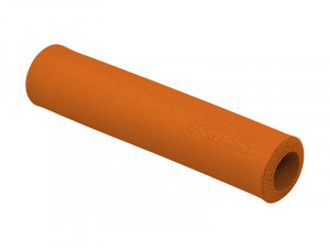 Грипсы KELLYS KLS SILICA 130 мм, силикон, оранжевый 