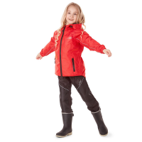 Детский комплект дождевой Dragonfly Evo Kids (куртка, брюки) (мембрана) red