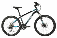 Велосипед Stinger 24" Caiman D черный (рама 14") (2021)