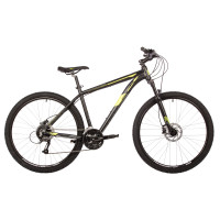 Велосипед Stinger Graphite Pro 27.5" черный/алюминий рама: 18" (2023)