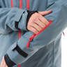 Куртка горнолыжная утепленная Dragonfly Gravity Man grey/red - Куртка горнолыжная утепленная Dragonfly Gravity Man grey/red