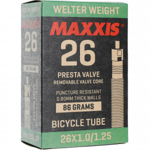 Велокамера Maxxis Welter Weight 26x1.0/1.25 FVSEP Вело ниппель 