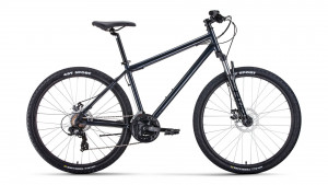 Велосипед Forward Sporting 27,5 2.0 disc grey (2020) 