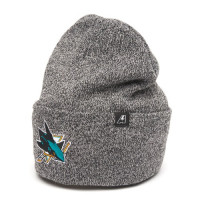 Шапка Atributika&Club NHL San Jose Sharks серый меланж (55-58 см) 59341