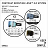 Маска Shred Simplify+ Black - CBL 2.0 Ice + CBL 2.0 Nighttime - Маска Shred Simplify+ Black - CBL 2.0 Ice + CBL 2.0 Nighttime
