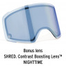 Маска Shred Simplify+ Black - CBL 2.0 Ice + CBL 2.0 Nighttime - Маска Shred Simplify+ Black - CBL 2.0 Ice + CBL 2.0 Nighttime