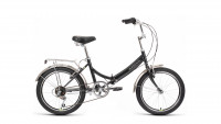 Велосипед Forward ARSENAL 20 2.0 черный/зеленый 14" (2022)