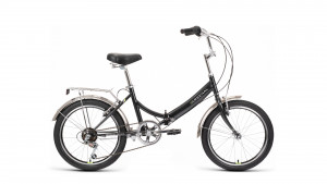 Велосипед Forward Arsenal 20 2.0 черный/зеленый 14&quot; (2022) 