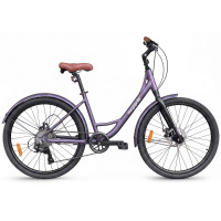 Велосипед Magapolis Sapphire Lite 26" фиолетовый рама: M (2027) Велосипед Magapolis Sapphire Lite 26" фиолетовый рама: M (2027)