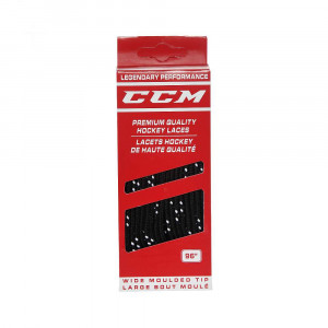 Шнурки CCM Laces Proline Wide black (2021) 