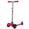 Самокат-кикборд Novatrack Disco-kids Basic розовый (2025) - Самокат-кикборд Novatrack Disco-kids Basic розовый (2025)