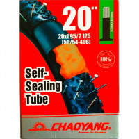 Велокамера Chao Yang 20"x1.95"/2.125" AV (Schrader) 48 мм самозаклеивающаяся 650081