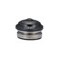 Рулевой набор NECO 6-190373 H50 1-1/8" IS41.2/28.6 IS41.2/30 интегрированный безрезьбовой, картридж подш(OD41x36°x45), чашки сталь, черный