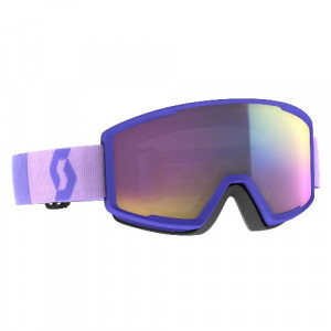 Маска Scott Factor Pro Goggle lavender purple/enhancer teal chrome 