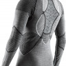 Термофутболка X-Bionic Apani 4.0 Merino Round Neck LG SL Men black/grey/white - Термофутболка X-Bionic Apani 4.0 Merino Round Neck LG SL Men black/grey/white
