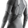 Термофутболка X-Bionic Apani 4.0 Merino Round Neck LG SL Men black/grey/white B408 - Термофутболка X-Bionic Apani 4.0 Merino Round Neck LG SL Men black/grey/white B408