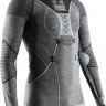 Термофутболка X-Bionic Apani 4.0 Merino Round Neck LG SL Men black/grey/white B408 - Термофутболка X-Bionic Apani 4.0 Merino Round Neck LG SL Men black/grey/white B408