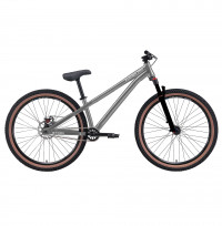 Велосипед Stark Pusher Pro HD 26 лакированный алюминий/белый рама: S (2026)