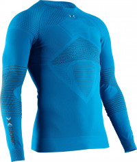 Термофутболка X-Bionic Energizer 4.0 Round Neck Lg Sl teal blue/anthracite Men