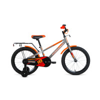 Велосипед Forward Meteor 18 серый/оранжевый (2021)