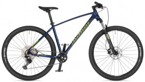 Велосипед Author Spirit 29" голубой/желтый/черный рама: 17" (2025) 